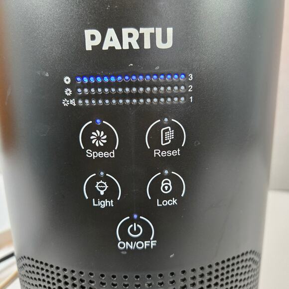 PARTU HEPA Air Purifier BS03 for Home with Fragance Sponge 3 Speeds Lock Set - Picture 12 of 12